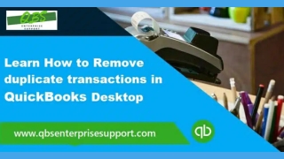 Easy Ways for Deleting Duplicate Transactions in QuickBooks Desktop