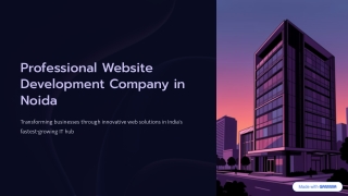 Top Web Development Company in Uttar Pradesh for Scalable Digital Solutions