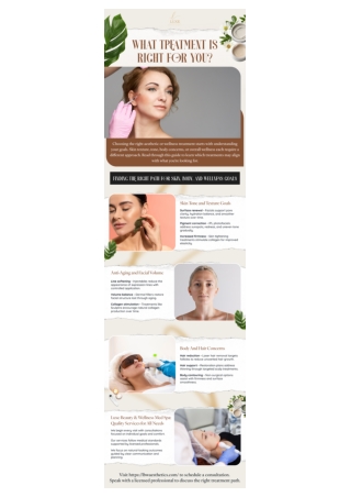 Get Personalized Aesthetic & Wellness Treatments for Your Goals in Creekside