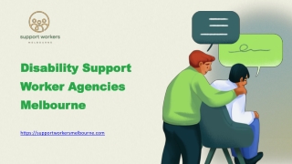 Disability Support Worker Agencies Melbourne - supportworkersmelbourne.com