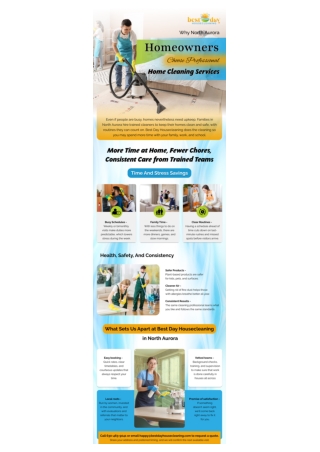 Professional House Cleaners in North Aurora, IL