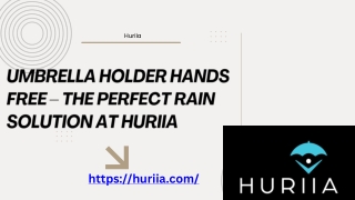 Umbrella Holder Hands Free – The Perfect Rain Solution at Huriia