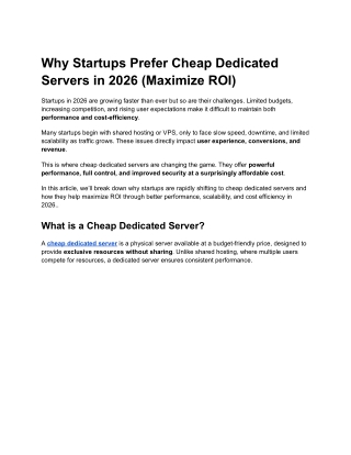 cheap dedicated server in india in 2026