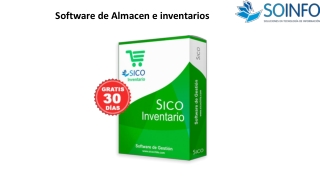 Software de Almacen e inventarios