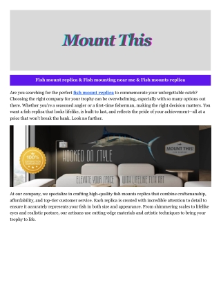 mount this mount this mount this