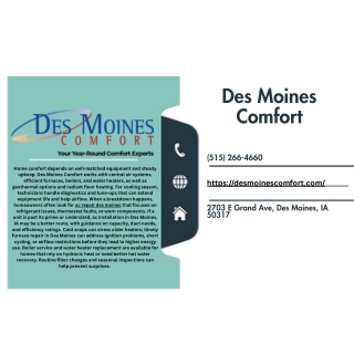 Des Moines Comfort