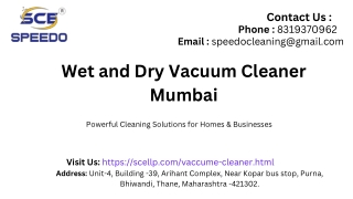 Wet and Dry Vacuum Cleaner Mumbai (1)