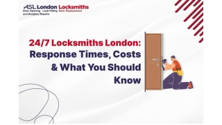24/7 Locksmiths London: Response Times, Costs & What You Need to Know
