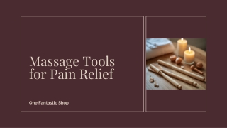 massage tools for pain relief