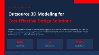 Outsource 3D Modeling for Cost-Effective Design Solutions