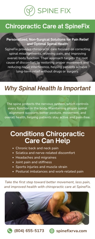 PPT - Spine Fix in Richmond, VA, helps relieve pain without surgery ...