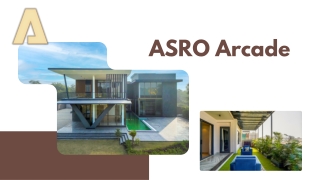 ASRO Arcade – Best Interior Designer UAE  Building Design Company UAE with Expert Architects