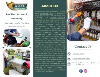 Resilient Power & Plumbing