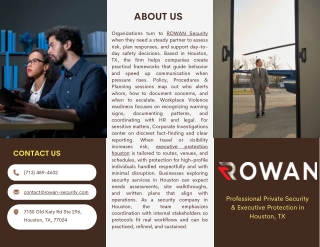 ROWAN Security