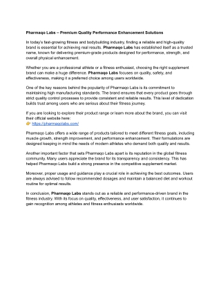 pharmaqo-labs-article