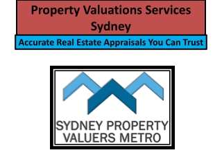 Property Valuation Sydney - Certified Property Valuers