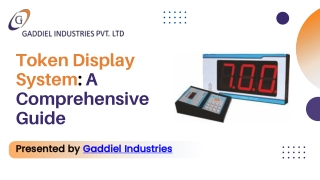 Token Display System: A Comprehensive Guide