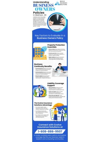 Understanding Business Owners Policy Coverage in Madison WI