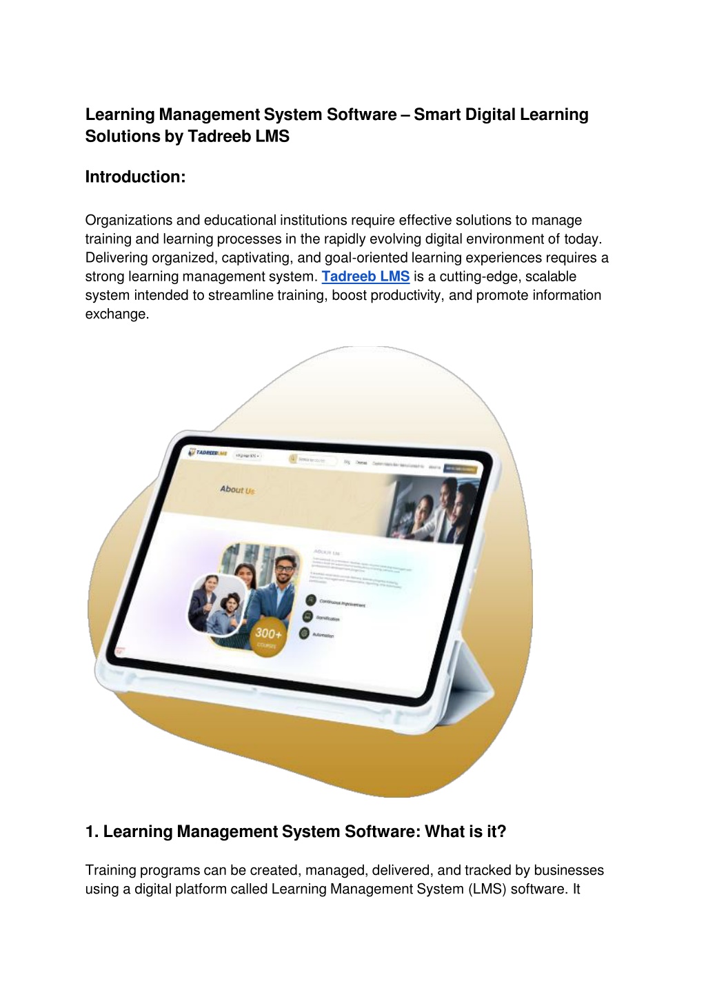 PPT - Learning Management System Software – Smart Digital Learning ...