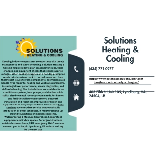 solutions heating cooling