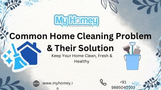 Common Home Cleaning Problem & Their Solution