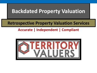 Backdated Property Valuation Australia - Retrospective Valuation Experts