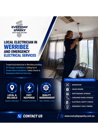 Emergency Electrician Service in Werribee | Everyday Sparky