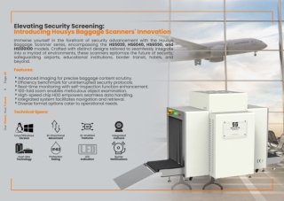 Houston Systems – Advanced Baggage Scanner Solution