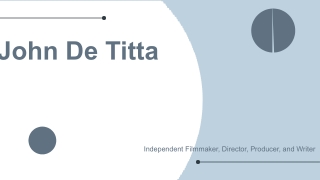 John De Titta - An Idea-to-Impact Maker - New York