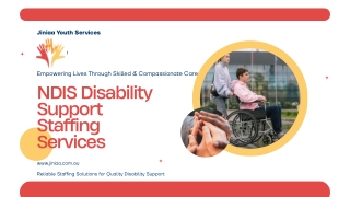 NDIS Disability Support Staffing Services - Jiniaa
