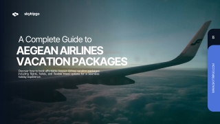 Aegean Airlines vacation packages