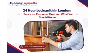 24 Hour Locksmith in London Services, Response Time and What You Should Know