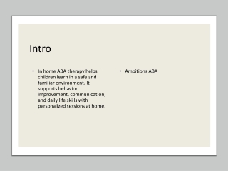 In Home ABA Therapy & ABA Therapy for Kids  Expert Care Guide