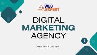 Digital Marketing Agency – Aweb Expert