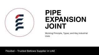 Pipe Expansion Joint : Working Principle, Types, and Key Industrial Uses