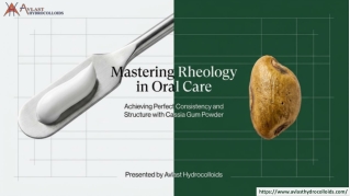Mastering Rheology in Oral Care: Achieving Perfect Consistency & Structure with