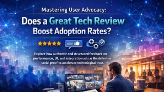 good review comments for product-MASTERING USER ADVOCACY DOES A GREAT TECH REVIEW BOOTS ADOPTION RATES