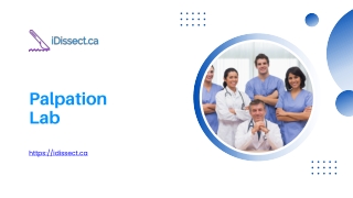 Palpation Lab - idissect.ca