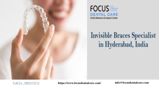Invisible Braces Specialist in Hyd | Dr Ajay Krishna