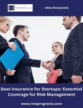 Best Insurance for Startups - Essential Coverage for Risk Management