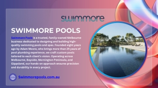 Swimmore Pools | Swimming Pool Malvern East Experts