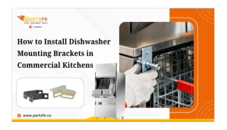 Reviewed_How to Install Dishwasher Mounting Brackets in Commercial Kitchens
