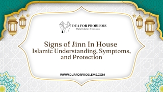 Important Signs of Jinn In House and Their Meaning