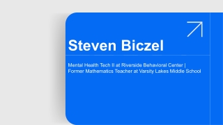 Steven Biczel - A Highly Enthusiastic Professional - Punta Gorda, FL