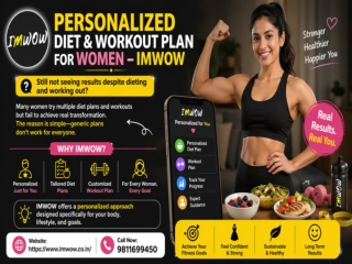 Personalized Diet & Workout Plan for Women – IMWOW