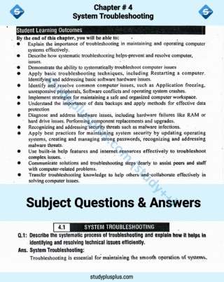 Computer Science Notes on Digital Platforms and Usability