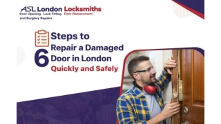 6 Steps to Repair a Damaged Door in London Quickly and Safely