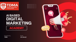 TDMA – AI Based Digital Marketing Academy, Raipur