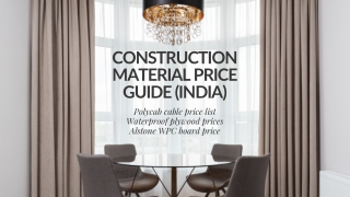 construction material price guide india polycab
