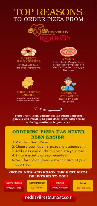 Order Authentic Italian Pizza in Phoenix, AZ